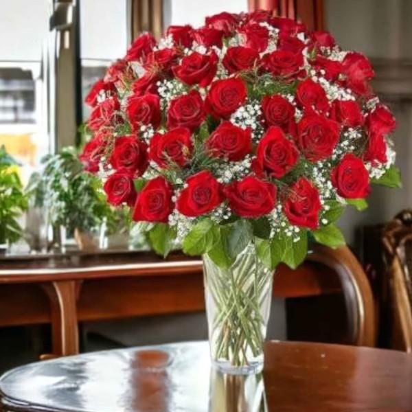 Red Roses 50ct